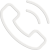 White phone icon with two curved lines indicating sound.